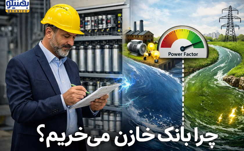 چرا بانک خازن می‌ خریم؟ راهنمای جامع کاهش هزینه برق و بهبود ضریب توان