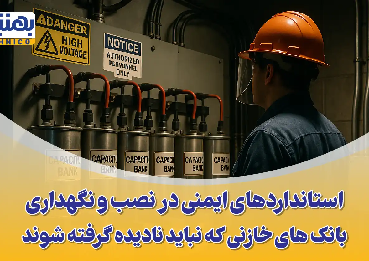 استانداردهای ایمنی بانک خازنی: نصب و نگهداری بانک های خازنی، مواردی که نباید نادیده گرفته شوند