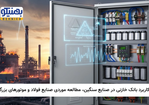 کاربرد بانک خازنی در صنایع سنگین: مطالعه موردی صنایع فولاد و موتورهای بزرگ