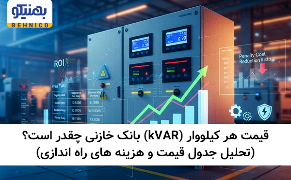 قیمت هر کیلووار (kVAR) بانک خازنی چقدر است؟ (تحلیل جدول قیمت و هزینه‌ های راه‌ اندازی)