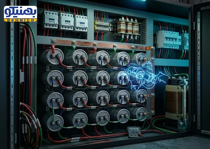 چرا جریان هجومی (Inrush Current) زمان سوییچینگ خازن رخ می‌ دهد و راهکار مهار آن چیست؟
