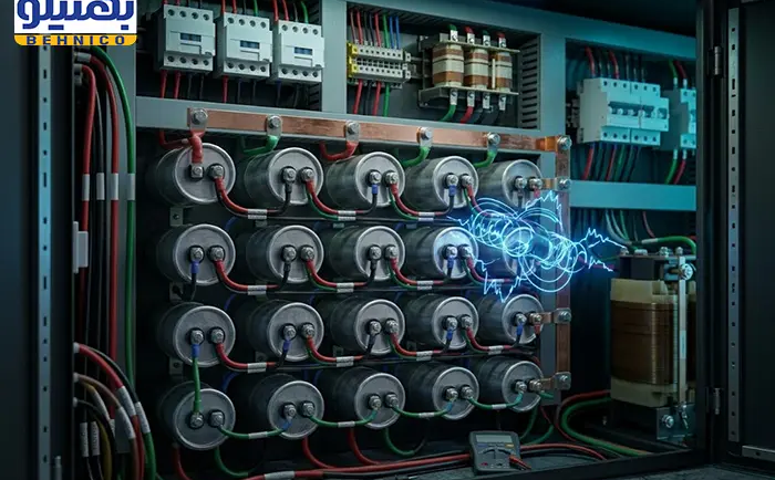 چرا جریان هجومی (Inrush Current) زمان سوییچینگ خازن رخ می‌ دهد و راهکار مهار آن چیست؟
