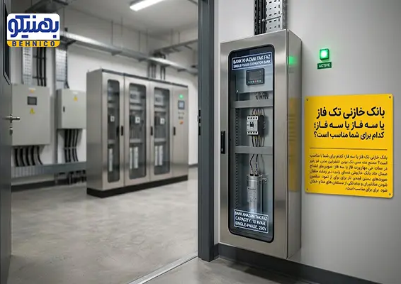 بانک خازنی تک فاز یا سه فاز؛ کدام برای شما مناسب است؟