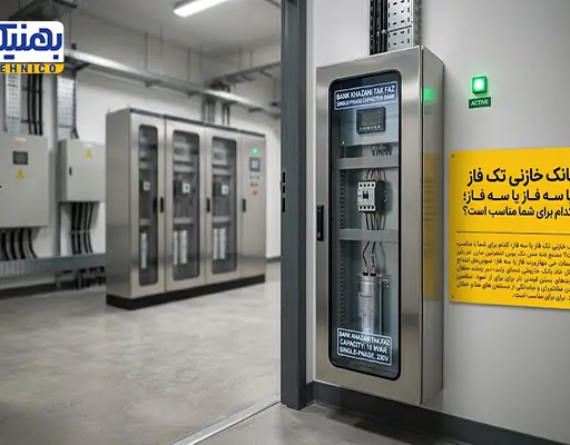 بانک خازنی تک فاز یا سه فاز؛ کدام برای شما مناسب است؟