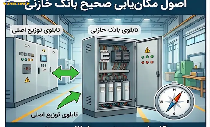 بانک خازنی را کجا نصب کنیم؟ اصول مکان‌ یابی صحیح