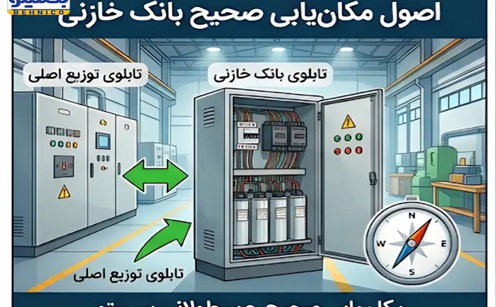 بانک خازنی را کجا نصب کنیم؟ اصول مکان‌ یابی صحیح