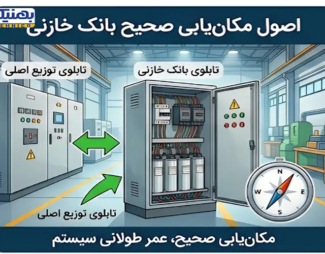 بانک خازنی را کجا نصب کنیم؟ اصول مکان‌ یابی صحیح