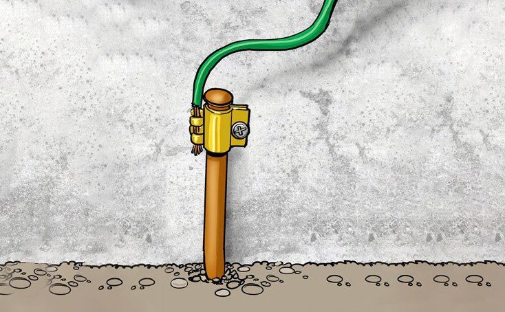نحوه اتصال سیم ارت به زمین: راهنمای جامع و استاندارد سیستم ارتینگ
